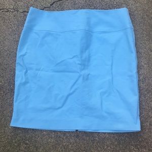 Blue Ellen Tracy Pencil Skirt
